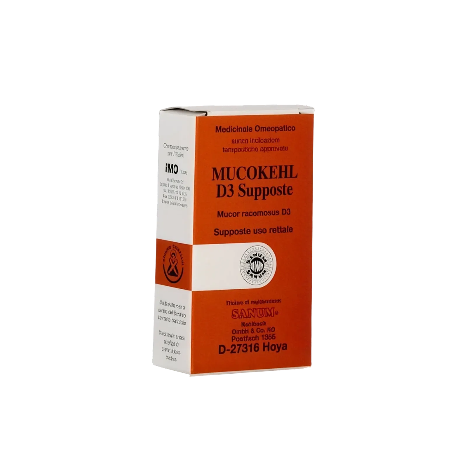 Mucokehl D3 Supposte — immagine 1