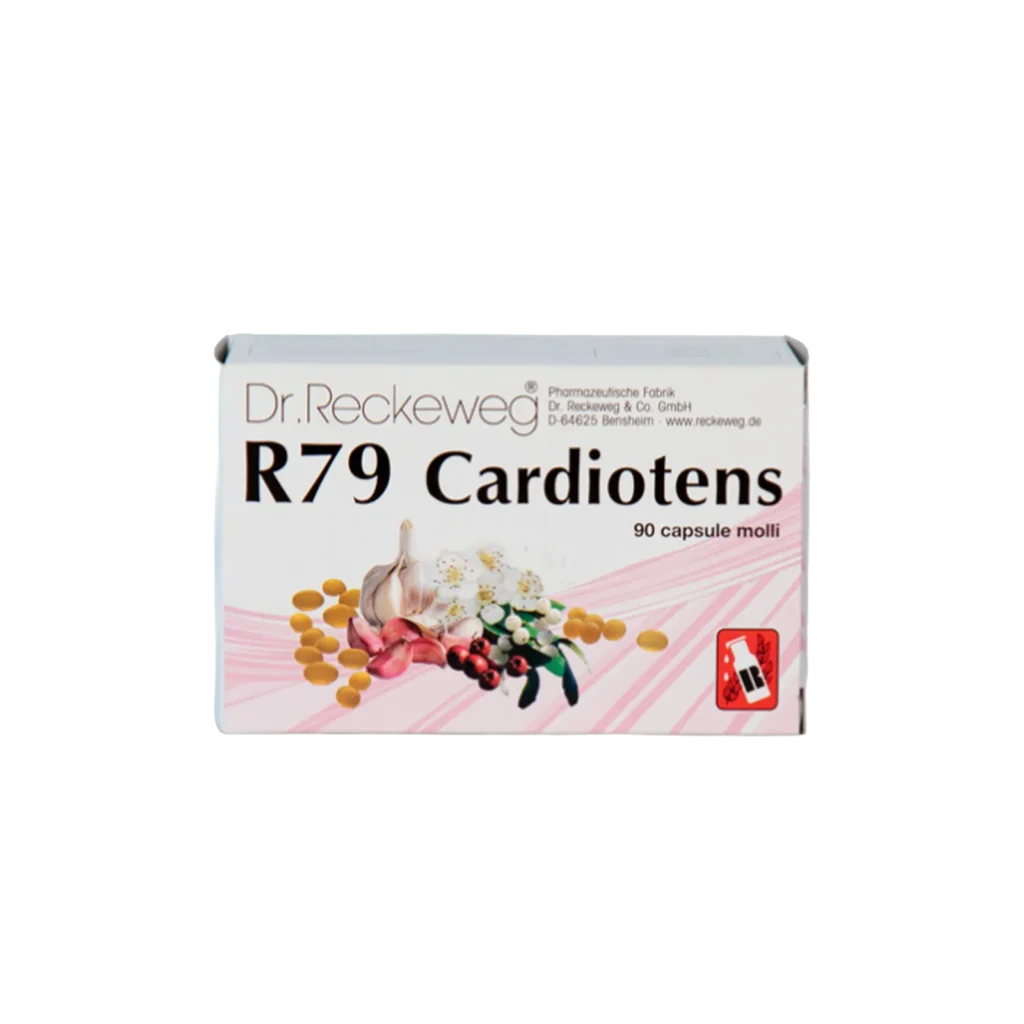 Confezione di R79 Cardiotens, vista frontale.